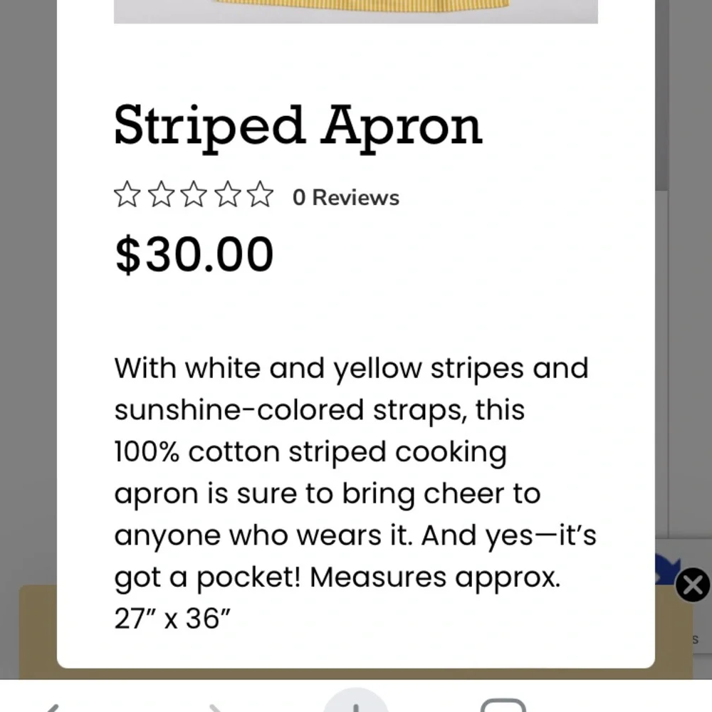 Spoonful of Comfort Yellow Patterned Kitchen Accessories Set & Apron NIB